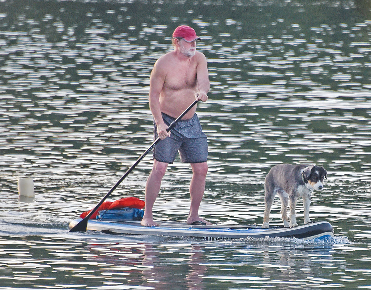 Dad and dog